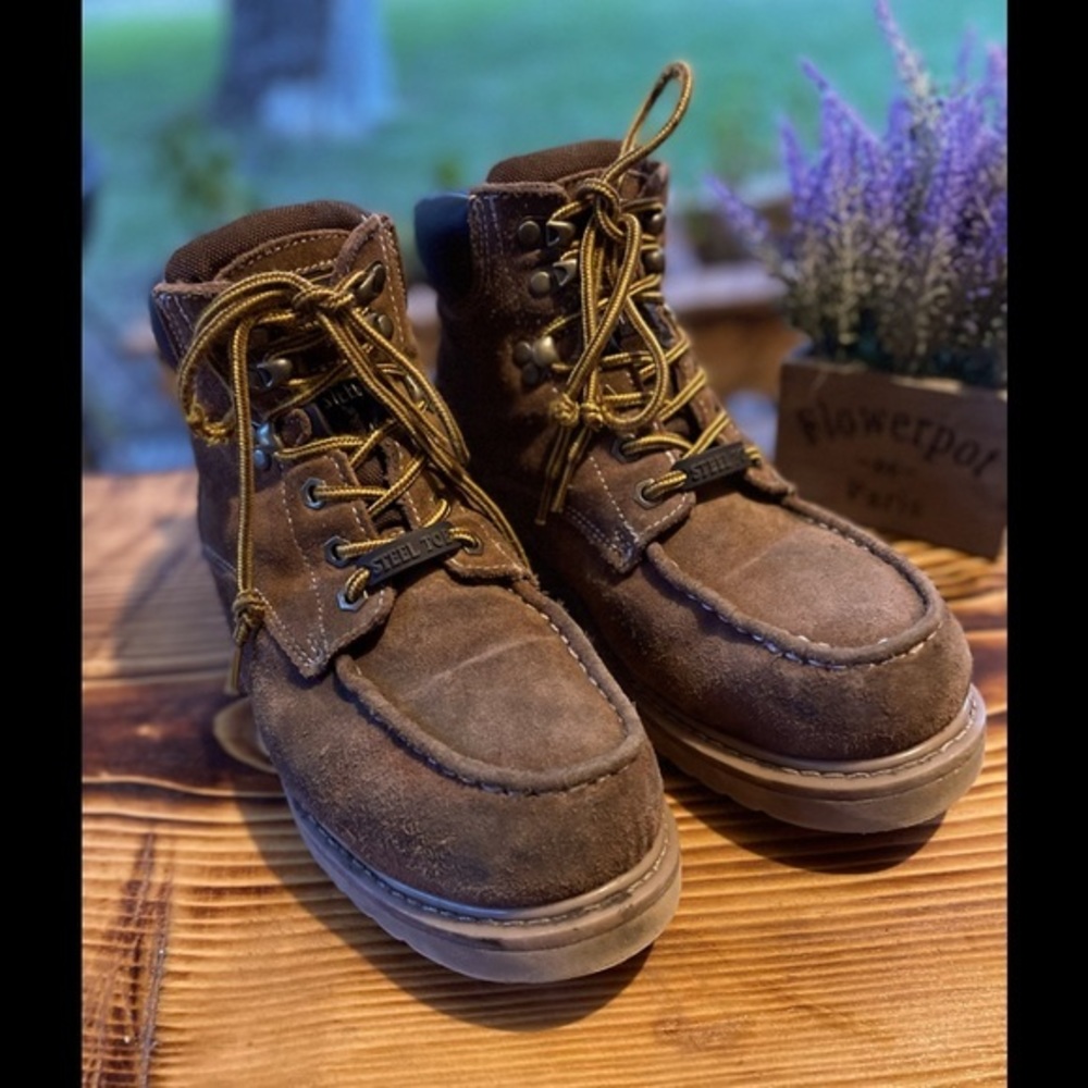 Coleman steel toe work boot